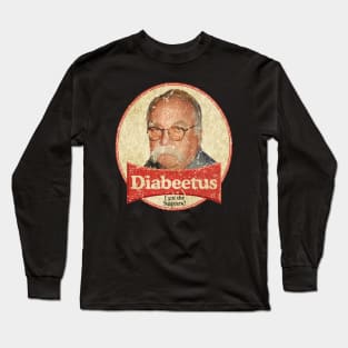 Retro Vintage Diabeetus Long Sleeve T-Shirt